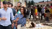 Bondi Beach Sunbather's Epic Snub of Harry & Meghan Goes Viral Worldwide