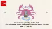 Cancer Horoscope Today: Emotional Relief and Family Harmony