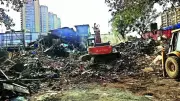 Central Railway removes 45 illegal huts near Hancock Bridge for Vande Bharat depot