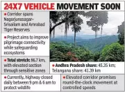 Centre Plans Rs 18,500 Cr Elevated Corridor Through Nallamala Forest for Pilgrim Connectivity