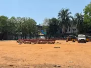 Chennai Playground Transformed into Dumping Yard, Police Station Relocation Blamed