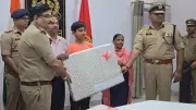 Class 8 Student's Alertness Saves Parents from Cyber Fraud, Honored by UP Police