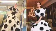 Coco Rocha Takes Subway in Christian Siriano Gown to 'Devil Wears Prada 2' Premiere