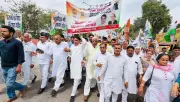 Congress Stages Protest in Gohana Against Haryana's New Wheat Procurement Rules