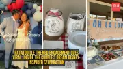 Couple's Ratatouille-Themed Engagement Party Goes Viral for Unique Disney-Inspired Celebration