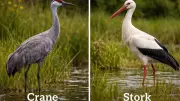 Crane vs Stork: Key Differences in Classification, Size, Diet, and Behavior