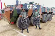 CRPF's 24-Tonne Armoured Vehicle in Bengal Polls Sparks Social Media Buzz