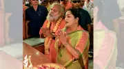 Delhi CM Rekha Gupta Celebrates Hanuman Jayanti at Sankat Mochan Dham