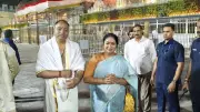 Delhi CM Rekha Gupta Visits Tirumala, Praises AI Temple Management and Women's Bill