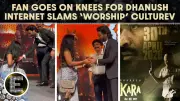 Dhanush Lifts Fan Who Knelt to Touch His Feet at Kara Event, Video Sparks Debate