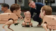 Elon Musk, Jeff Bezos, Mark Zuckerberg Robot Dogs Create AI Art at Berlin Gallery
