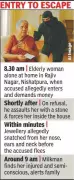 Ex-Policeman's Wife Attacked, Robbed in Bhopal Home by Suspected Construction Worker