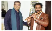 Flutist Naveen Kumar Launches Debut Book 'The Journey of Bansuri' with Star-Studded Event