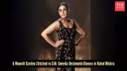 Genelia Deshmukh Stuns in Rahul Mishra's 8-Month Masterpiece Gown