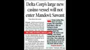 Goa CM Overrides Port Officials' Warnings to Approve Large Casino Vessel