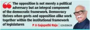 Governor Raju Warns Frequent Disruptions Weaken State Legislatures' Constitutional Role