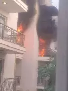 Gurgaon Residential Fire in Sector 63A Causes Panic, Family of Four Escapes Safely