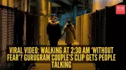 Gurugram Couple's 2:30 AM Walk Video Sparks Urban Safety Debate