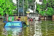 Guwahati Battles Record April Deluge, Life Paralyzed by Severe Flooding