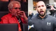 Guy Fieri Faces Backlash Over UFC Handshake with Andrew Tate, Apology Questioned