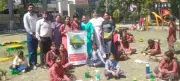 Haryana Schoolgirls Transform Hari Prasad Park with Recycled Waste Art