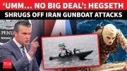Hegseth Panics, Downplays Iran Attacks and Ship Seizures in Hormuz