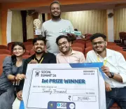 Indore Students Develop Affordable Brilliant Keyboard for Visually Impaired