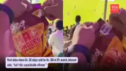 IPL Stadium Vendor Scam Exposed: Viral Video Shows Fake MRP Stickers on Snacks