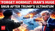 Iran Defies Trump's Strait of Hormuz Ultimatum, Vows Permanent Closure