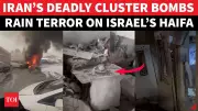 Iran Launches Cluster Missile Barrage on Israel, Haifa Targeted in Major Escalation