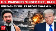 Iran Launches Drone Strikes on US Warships in Retaliation for Vessel Seizure