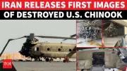 Iran Releases Images of Alleged U.S. Chinook Helicopter Destruction After Drone Strike
