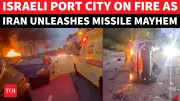 Iran Strikes Haifa Port with Cluster Munitions, Two Dead in Northern Israel Attack