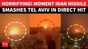 Iranian Ballistic Missile Strikes Petah Tikva, Israel; Viral Video Shows Urban Impact