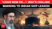 Iran's IRGC Forces Indian Oil Tanker Bhagya Laxmi To Retreat From Strait Of Hormuz