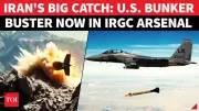 Iran's IRGC Recovers Intact US Bunker Buster for Reverse Engineering