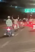 Jaipur Police Arrest 13 Men for Dangerous Motorcycle Stunts with Weapons on Highway