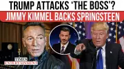 Jimmy Kimmel Urges Fans to Back Bruce Springsteen After Trump's Fiery Attack