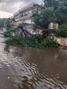 Kanpur Hit by Sudden Hailstorm and Rain, Bringing Relief from Heat