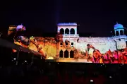 Kashi Vishwanath Dham's Light and Sound Show Resumes at Lalita Ghat After Ganga Floods