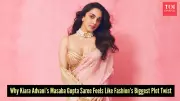 Kiara Advani's Masaba Saree Ignites Fashion Frenzy with Iconic Look