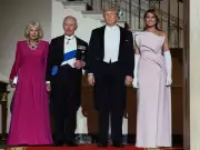 King Charles and Queen Camilla Arrive at White House for State Dinner Hosted by President Trump