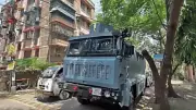 Kolkata Voters Awe-Struck by Armoured Vehicles Deployed for High-Stakes Polls