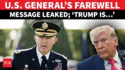 Leaked Farewell Email of Ousted US Army Chief Sparks Political Storm