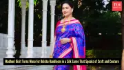 Madhuri Dixit Showcases Odisha Silk Saree, Celebrating Heritage Craftsmanship