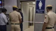 Man found hanging inside locked women's washroom at Delhi's Inderlok Metro station