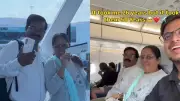Man's First Flight With Parents Goes Viral, Touches Hearts Online