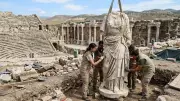 Marble Statue of Goddess Athena Unearthed in Ancient Greek City