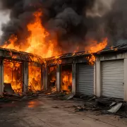 Massive Fire at LC Infra Storage Facility in Bijnor Destroys Equipment Worth Lakhs