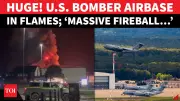 Massive Fire at RAF Fairford, US Bomber Base in UK, Under Control